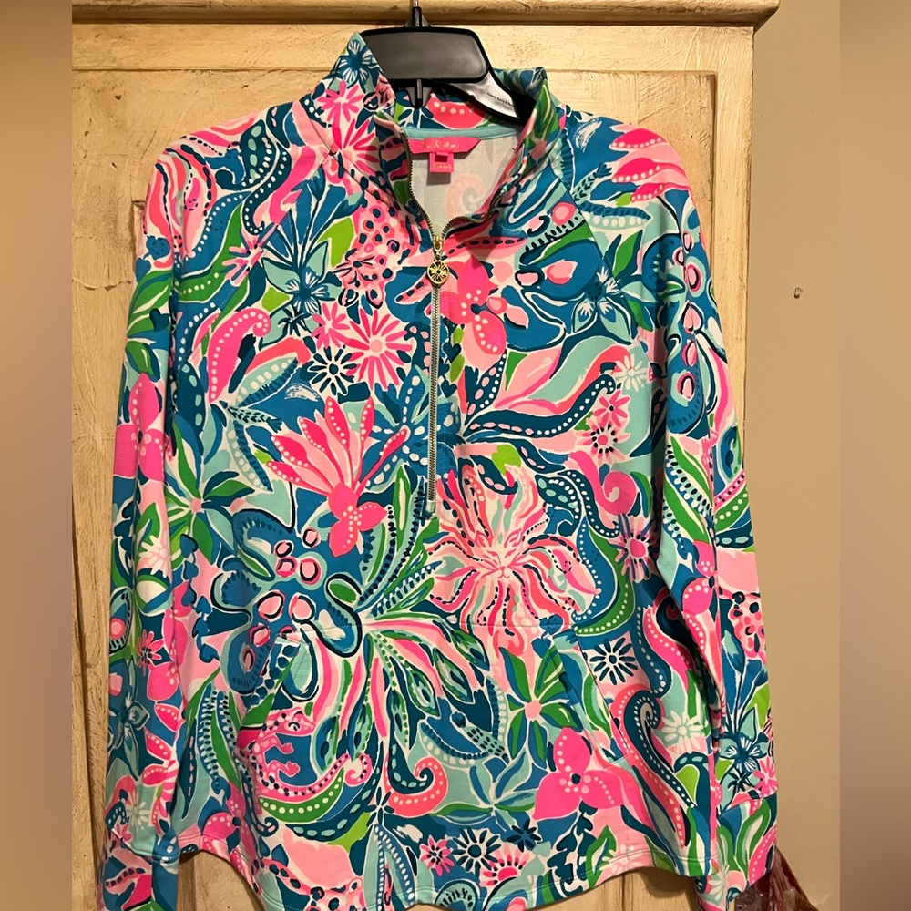 Lilly Pulitzer popover jacket